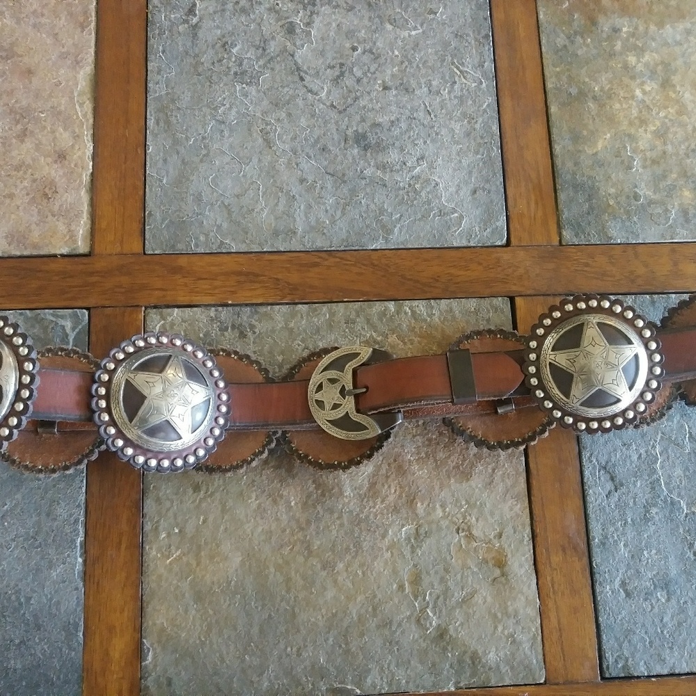 Hand Crafted woman's western belt.
